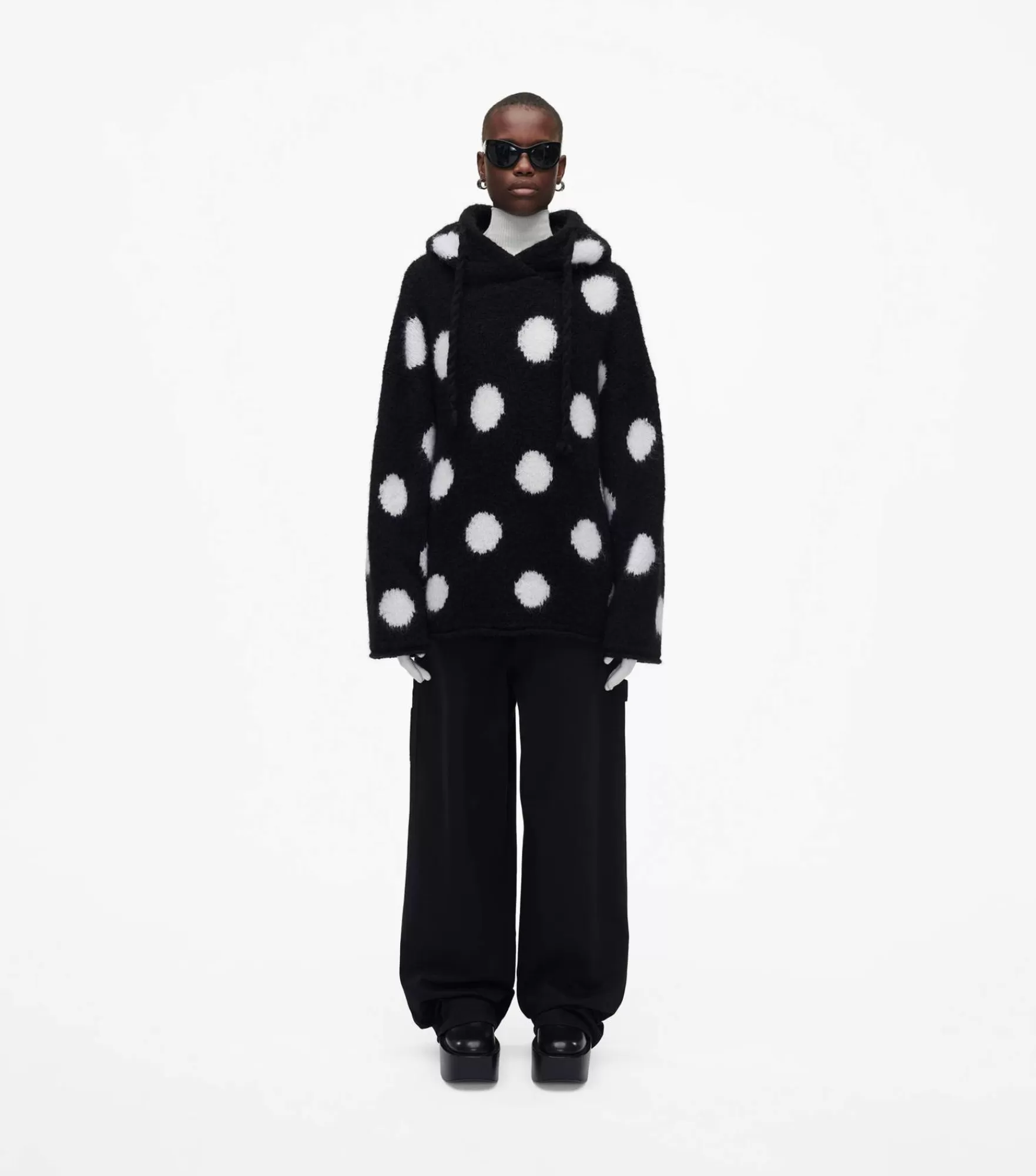 Marc Jacobs Sweatshirts & T-Shirts<The Brushed Spots Knit Hoodie