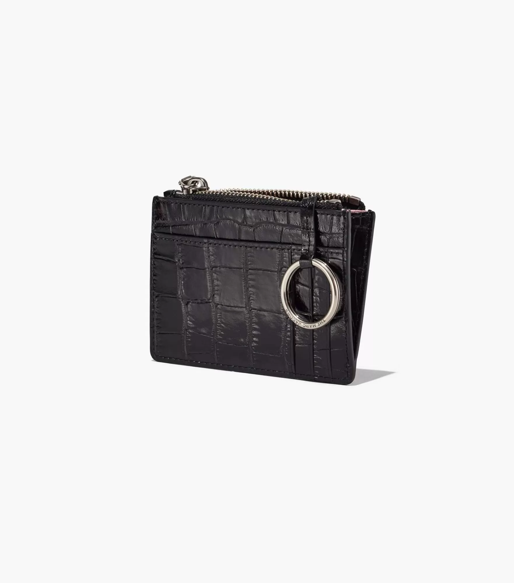 Marc Jacobs Small Wallets<The Croc-Embossed Top Zip Multi Wallet