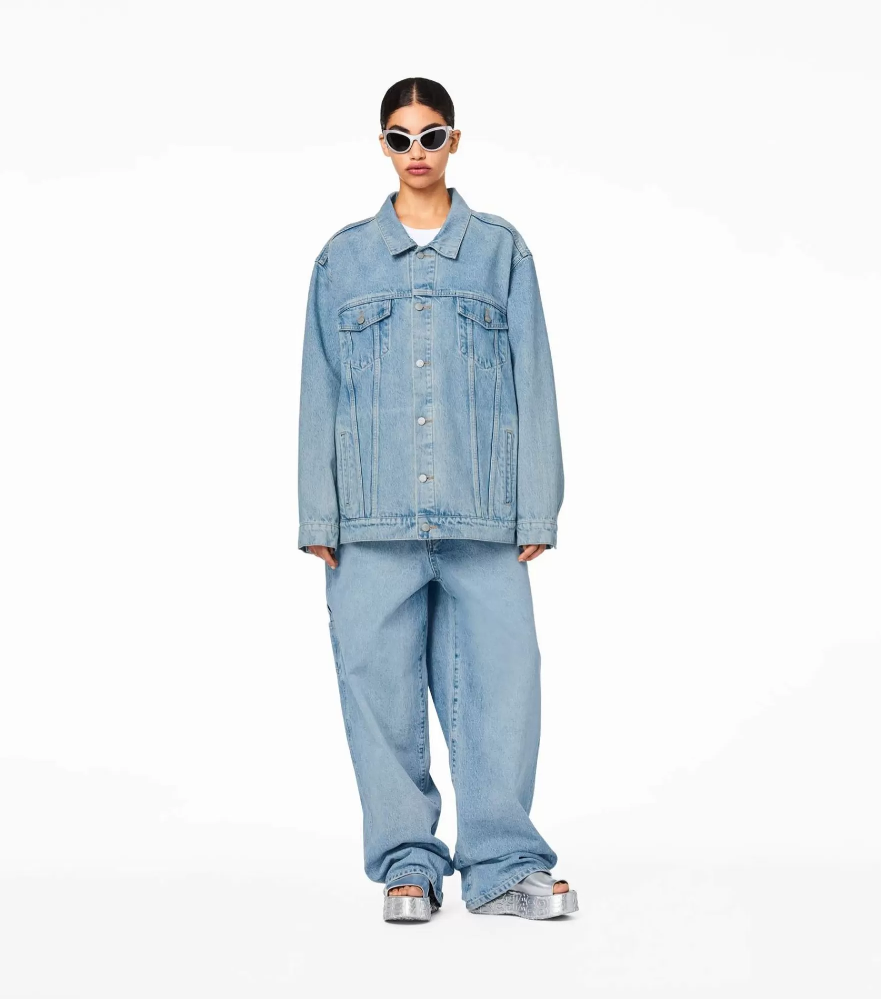 Marc Jacobs Outerwear<The Denim Trucker Jacket