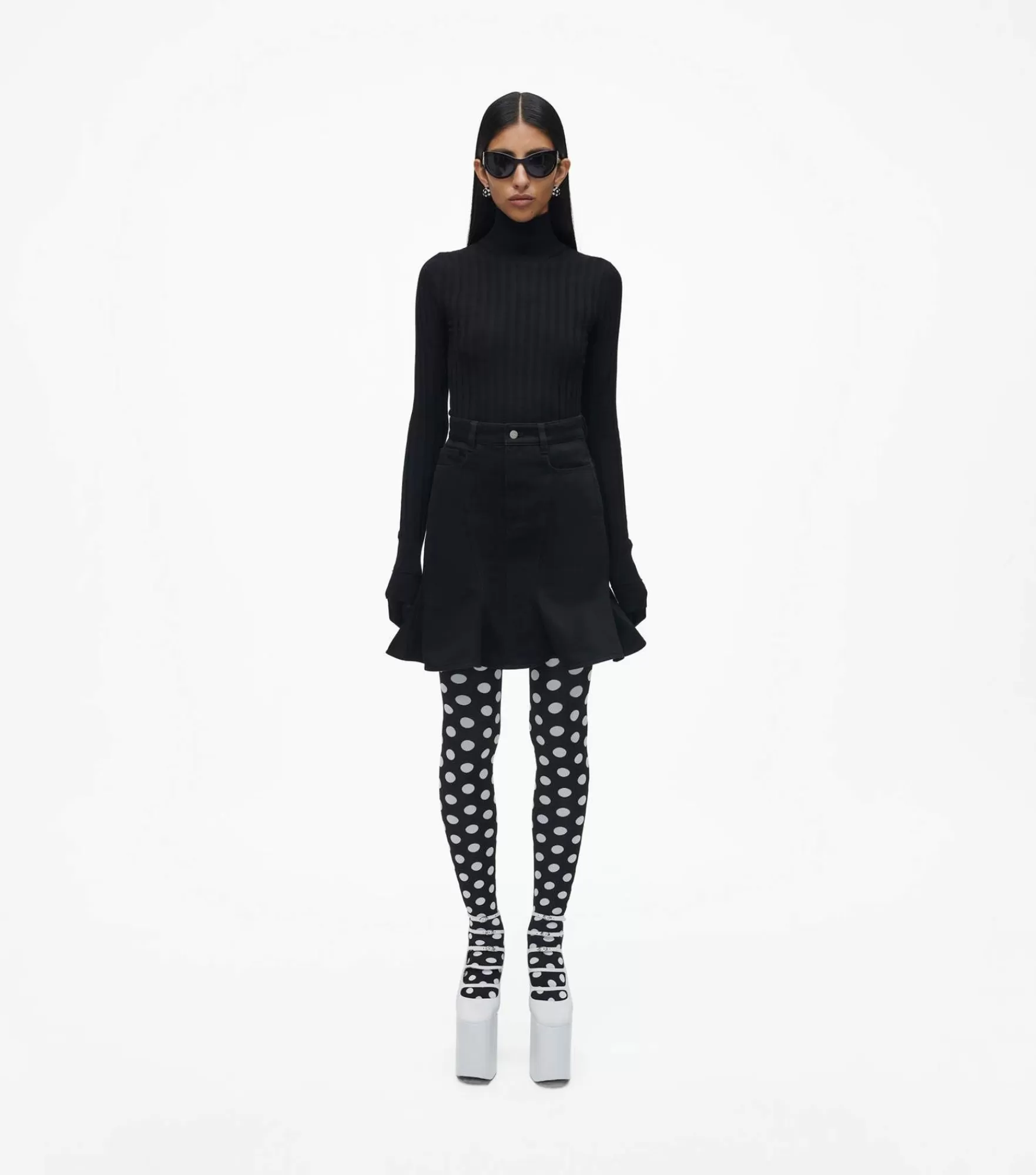 Marc Jacobs Bottoms<The Fluted Mini Skirt