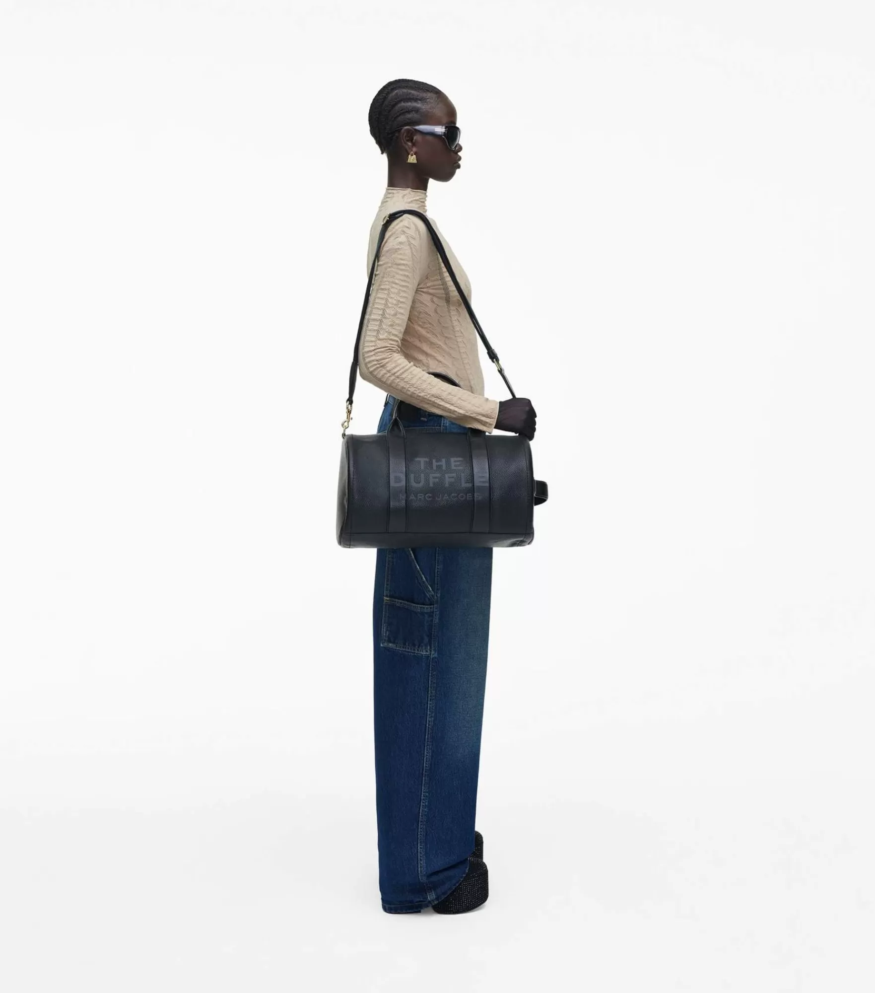 Marc Jacobs Shoulder Bags<The Leather Large Duffle Bag