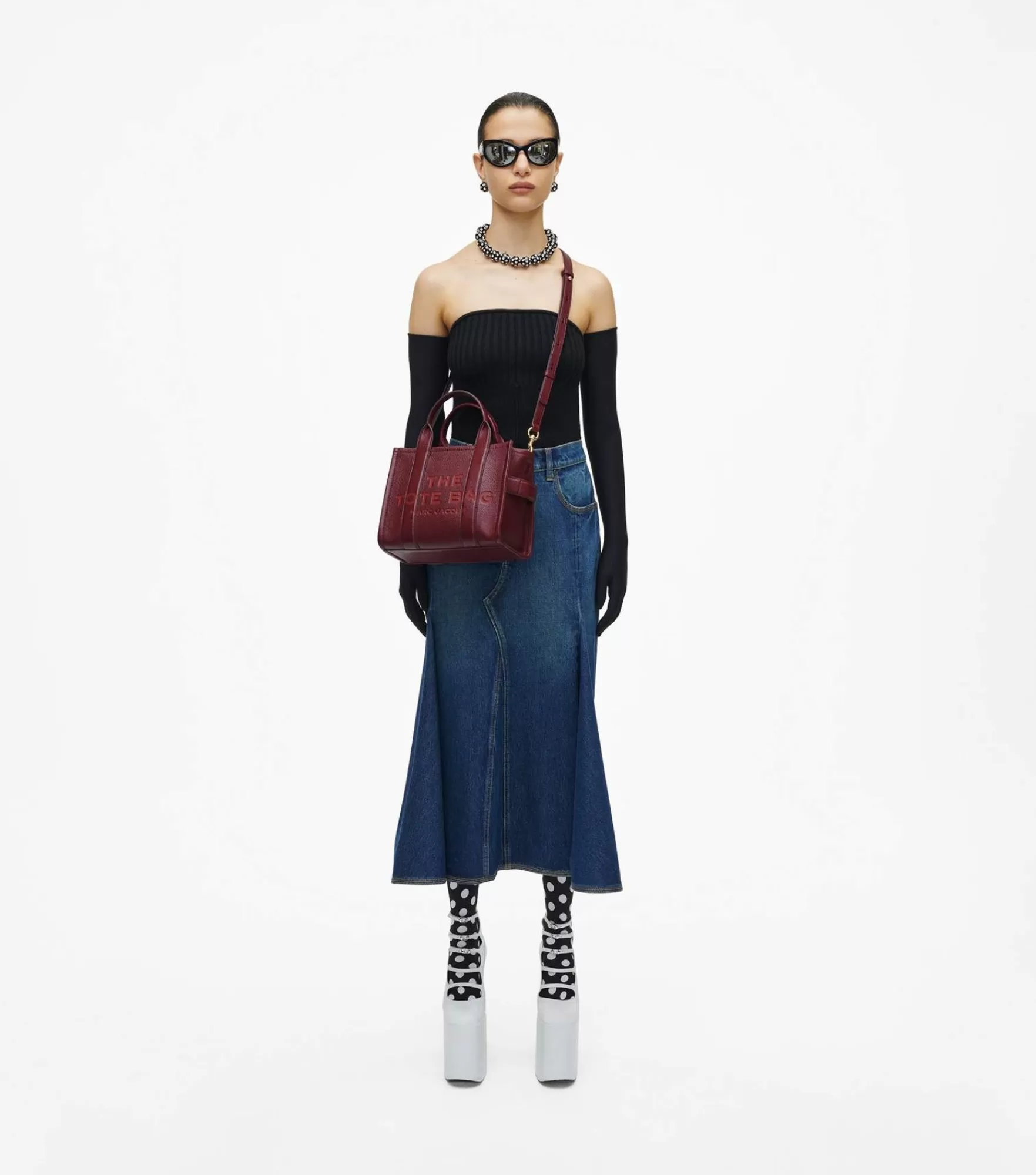 Marc Jacobs Tote Bags<The Leather Small Tote Bag