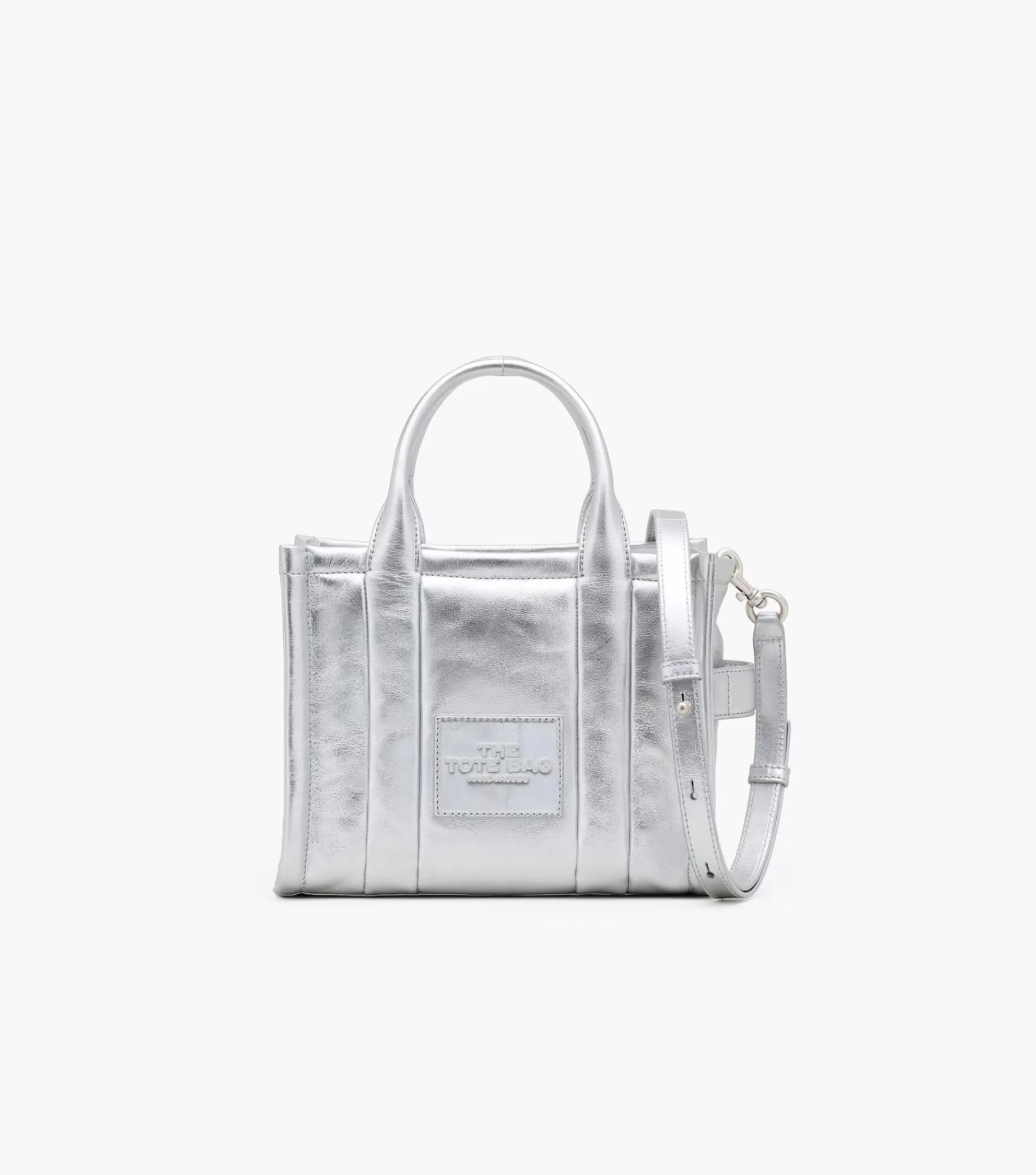 Marc Jacobs Crossbody Bags<The Metallic Leather Small Tote Bag