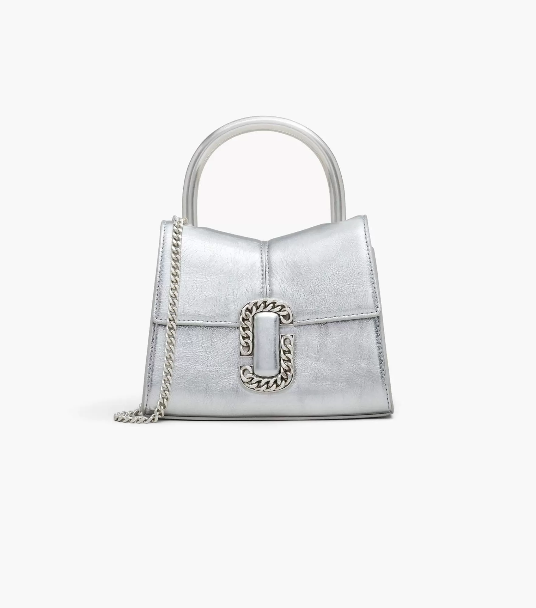 Marc Jacobs Top Handle Bags<The Metallic St. Marc Mini Top Handle