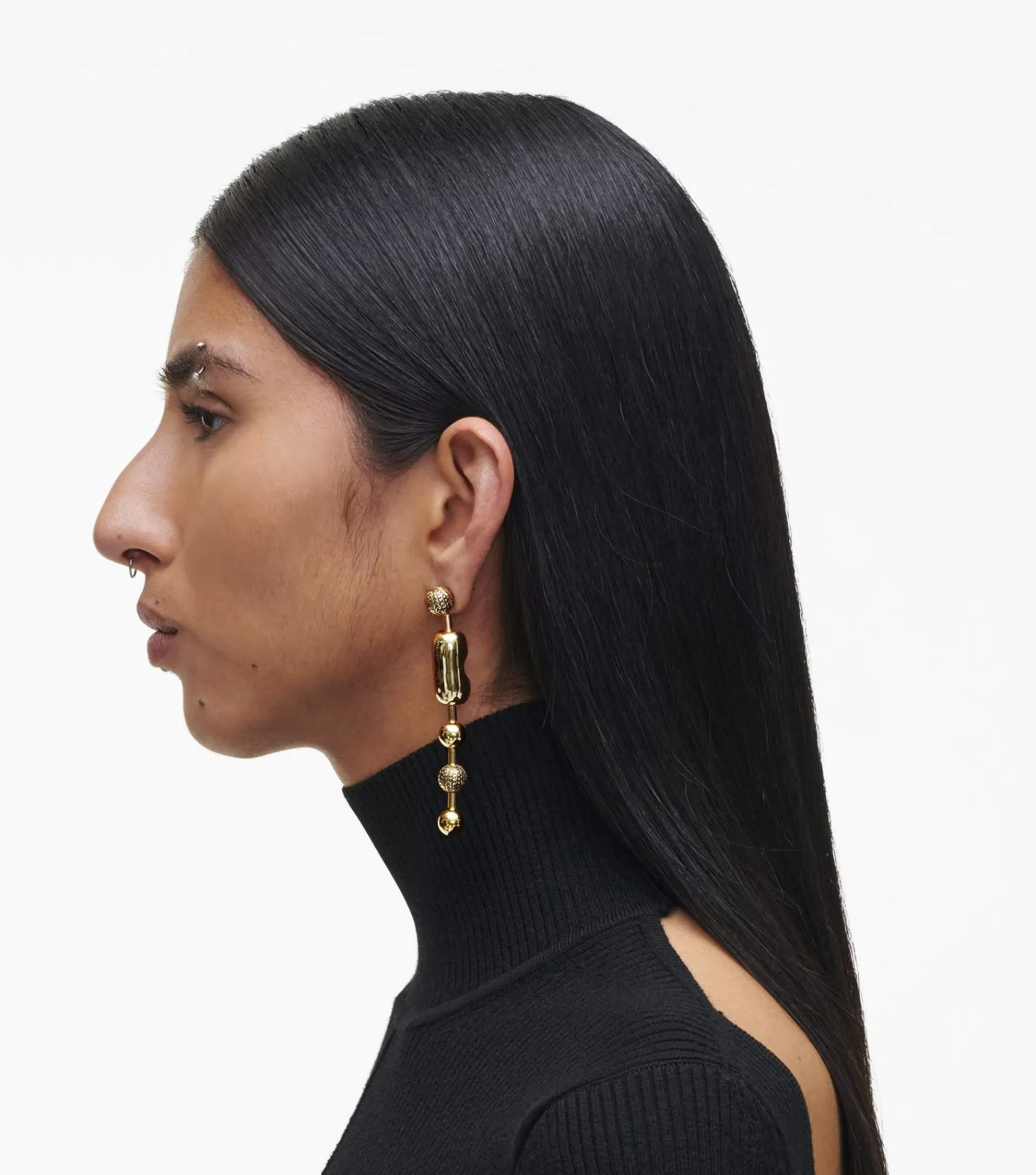 Marc Jacobs Earrings<The Monogram Ball Chain Earrings