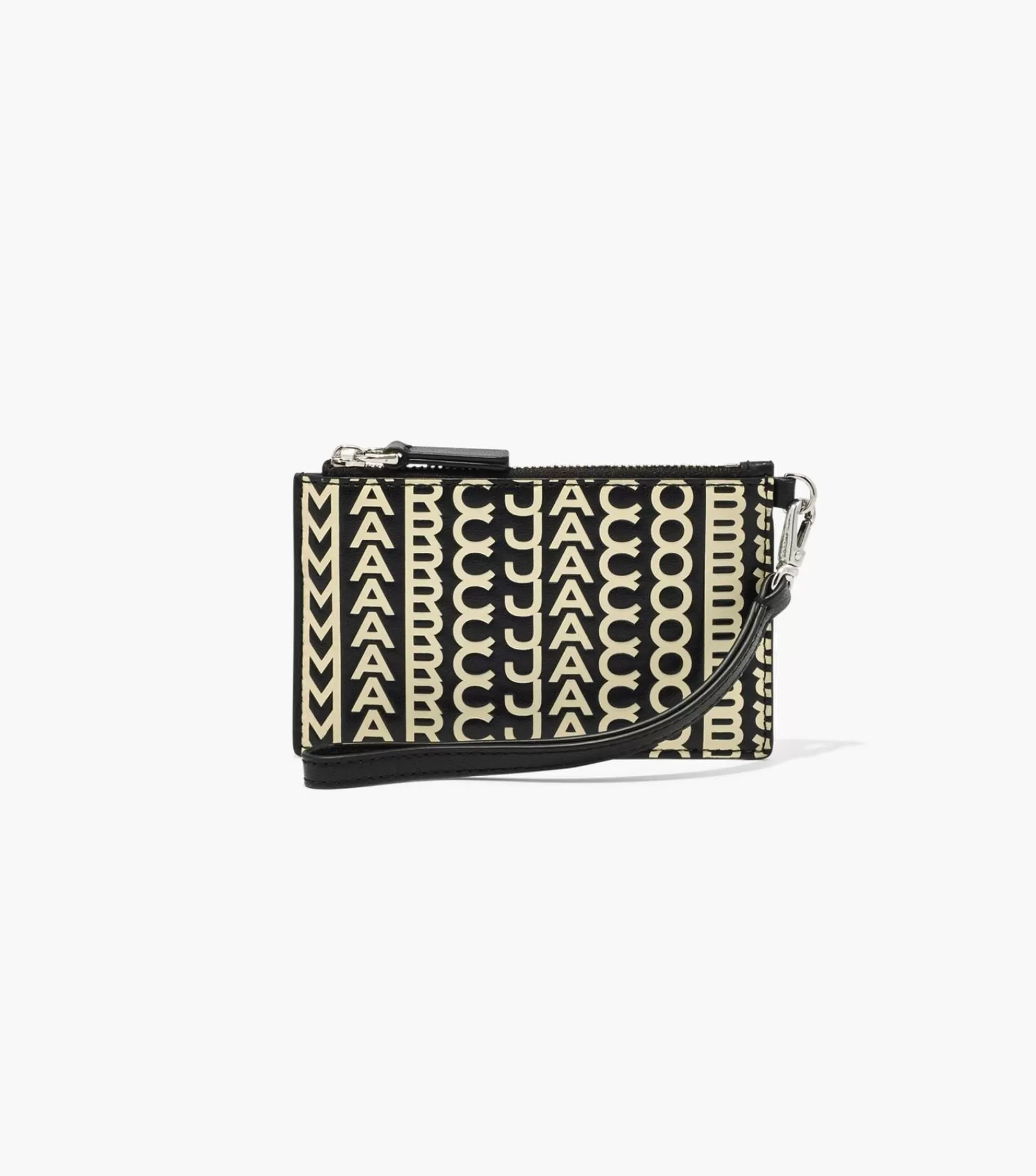 Marc Jacobs Wristlets<The Monogram Leather Top Zip Wristlet