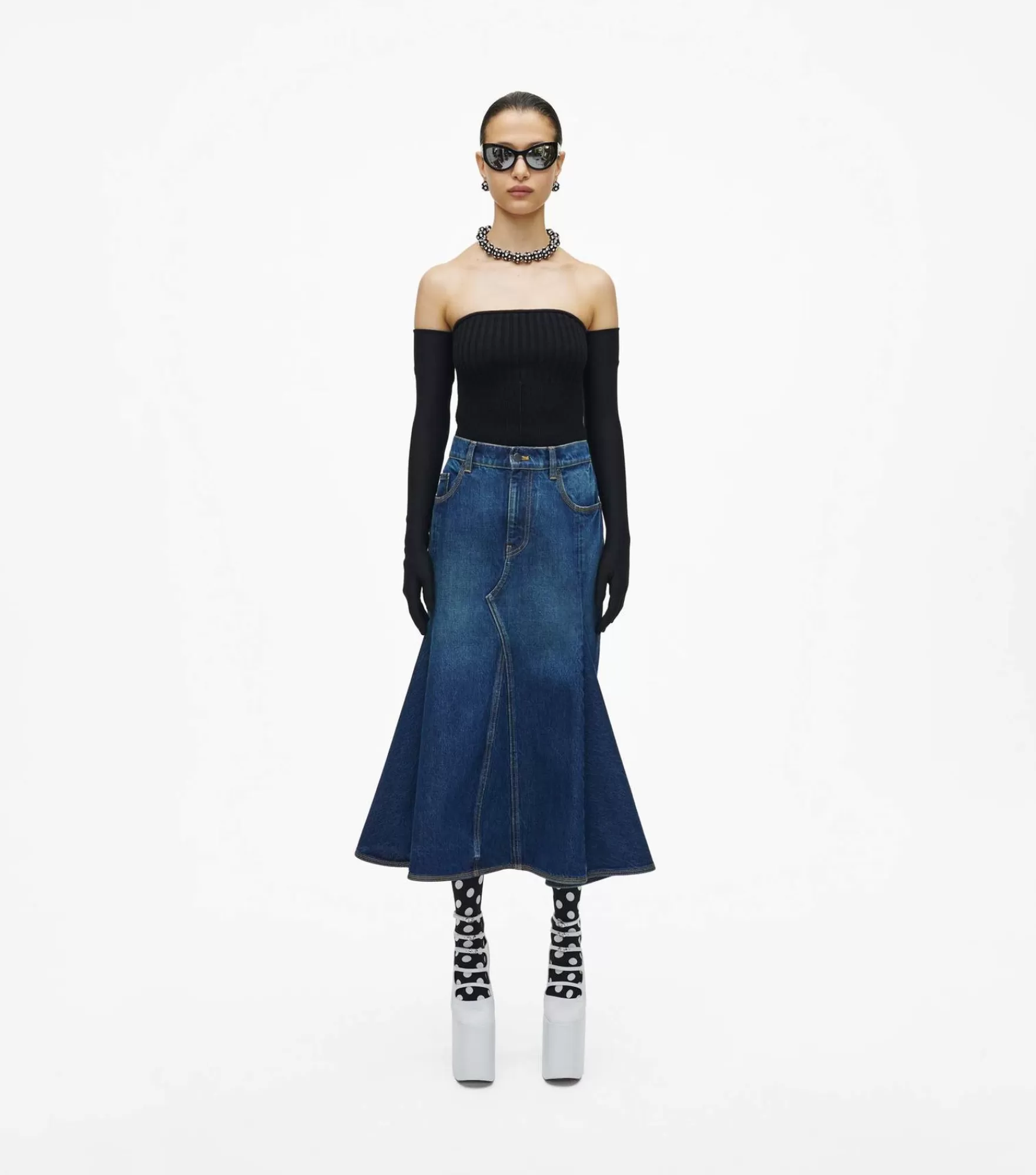 Marc Jacobs Bottoms<The Paneled Skirt