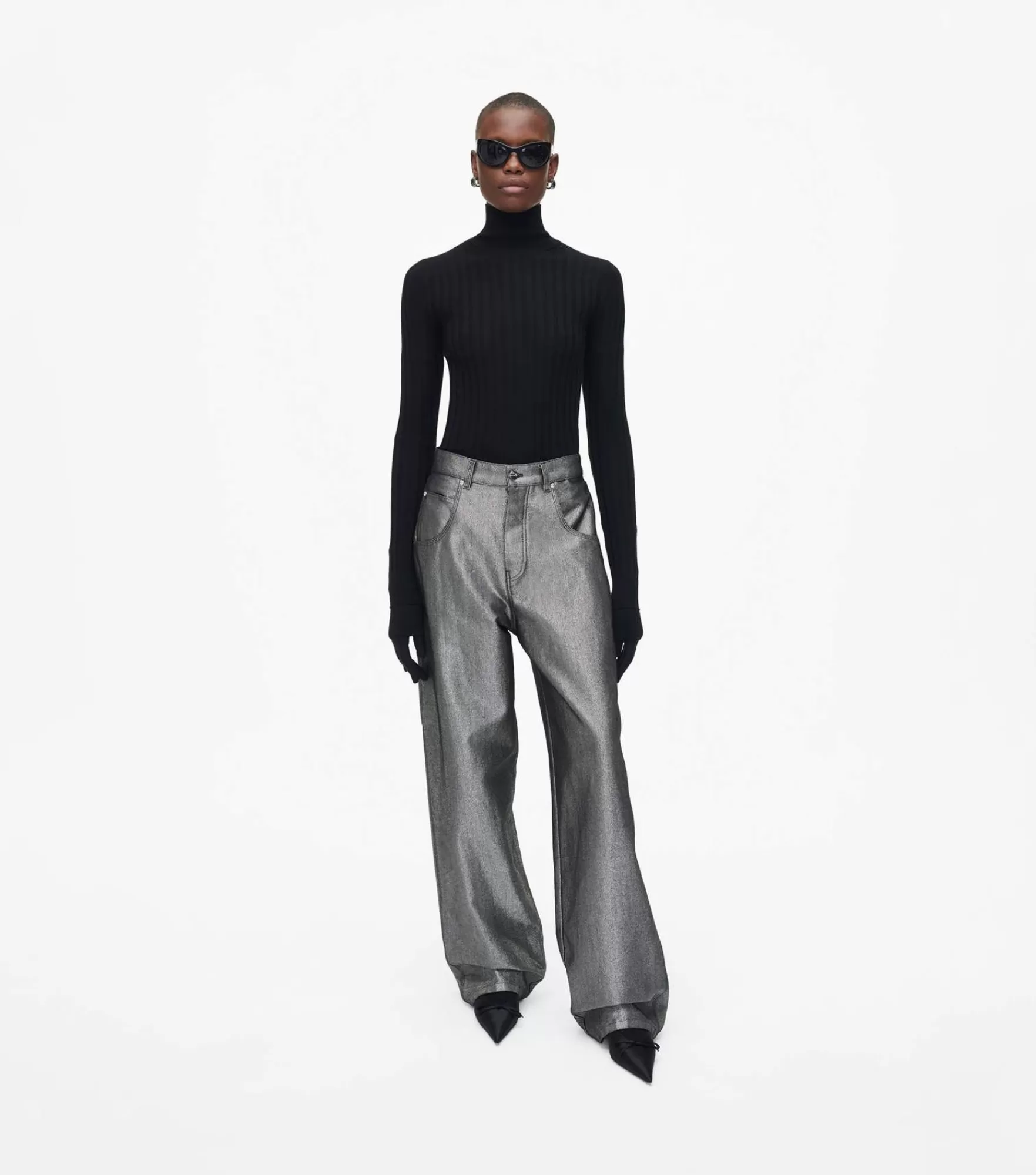 Marc Jacobs Bottoms<The Reflective Oversized Jeans